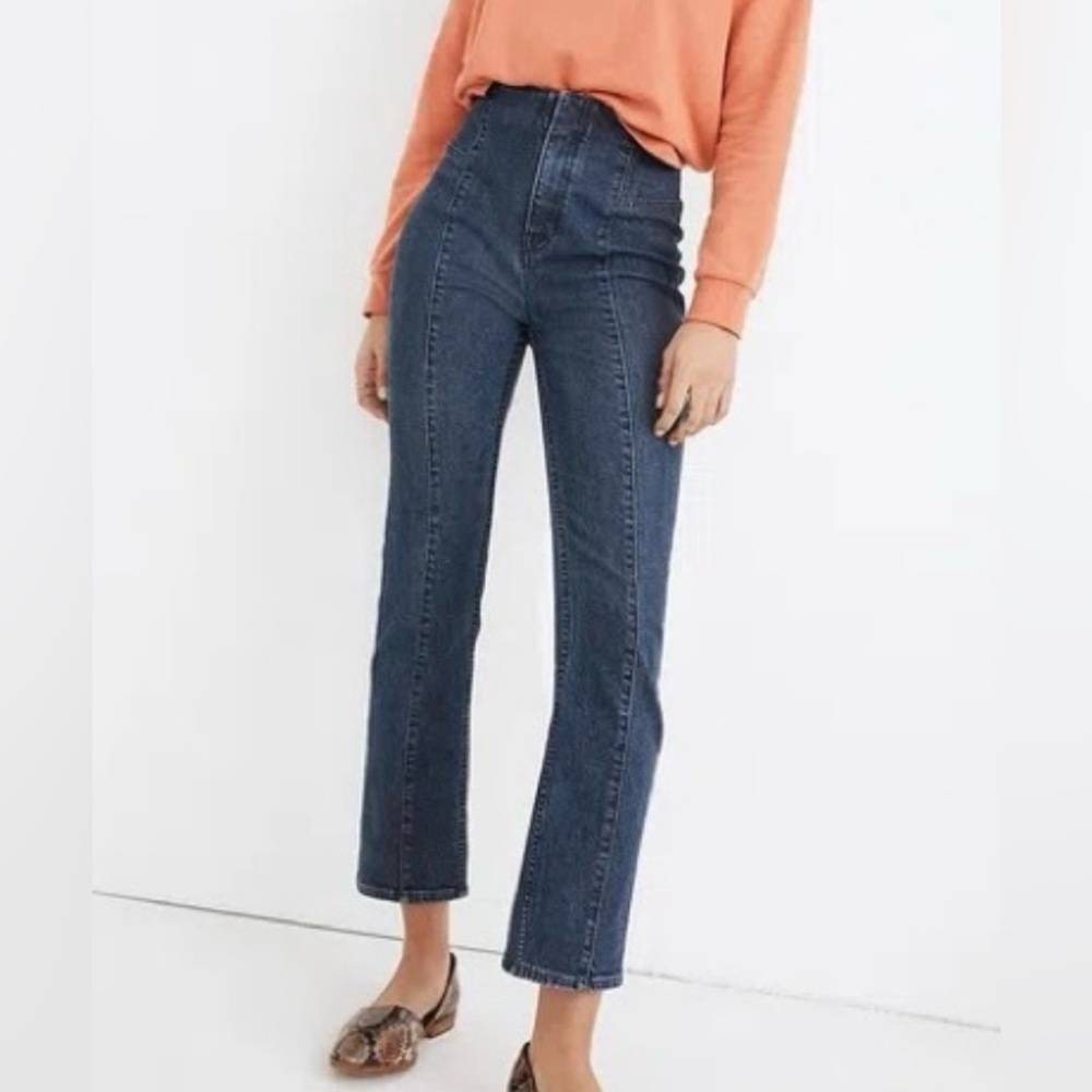 Madewell Slim Demi Boot Cut Jeans